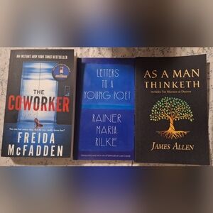 Book Collection: The Coworker, Letters to a Young Poet, As a Man Thinketh